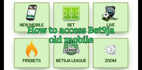 Old Mobile Bet9ja - Peroted - Medium