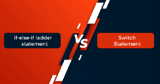 Difference between a switch statement and an if-else-if ladder ...