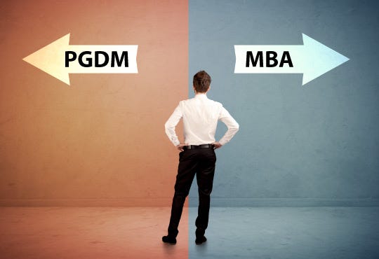 PGDM Vs. MBA: Understanding The Key Differences For Your Management ...