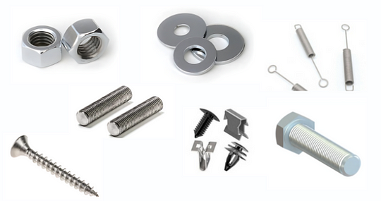 9 Different Types of Automotive Fasteners with a User Guide