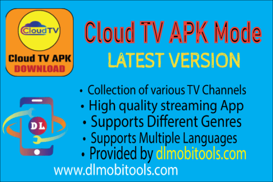 Cloud TV APK Mod V4 4 I am here with the latest setup of by
