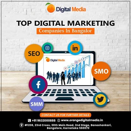 Top Digital Marketing Companies In Bangalore | by Mahira Khan | Medium