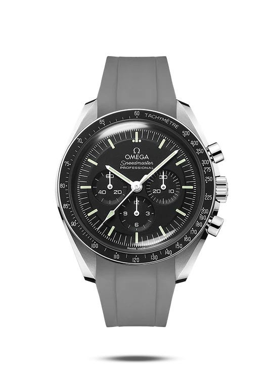 Upgrade Your Omega Speedmaster Moonwatch with the Perfect Rubber Strap