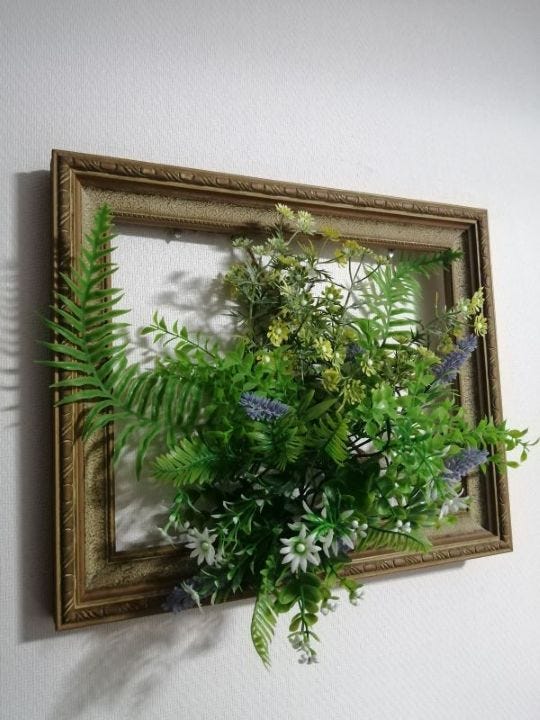 100-Yen Store Bouquet Arrangement | Can Faux Greenery Still Deliver Biophilic Benefits?