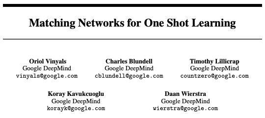 Review: Matching Networks for One Shot Learning | by Chealyfey Vutha ...