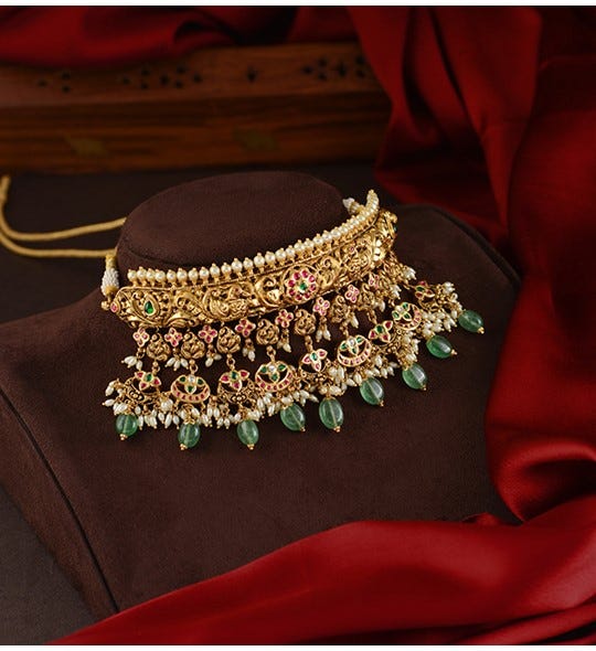 Discover exquisite premium gold jewellery in Hyderabad.” - Krishna Jewellers  - Medium