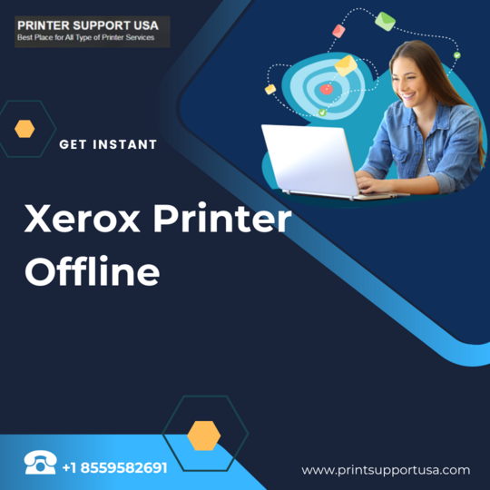 How to Fix Xerox Printer is offline Issues? by printer supportusa