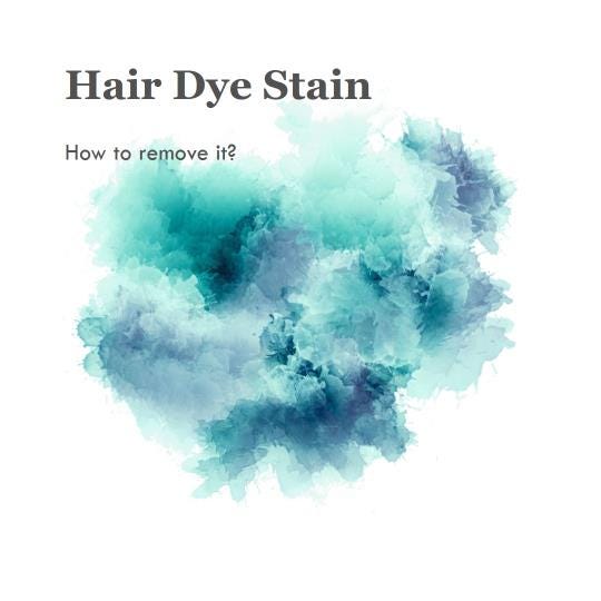 Wife's SecretRemoving Hair Dye Stains Bouncin’ and Behavin’ Blogs