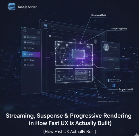 Streaming, Suspense & Progressive Rendering in Next.js (How Fast UX Is ...