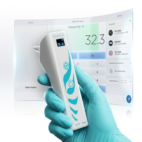 Ear-T Tympanic Thermometer Simulator for Healthcare Simulation Training