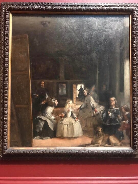 Las Meninas In The Studio The First Picture Is Of A Copy Of The   1*nMMOlEzO ZVzAShMxSxcOA 