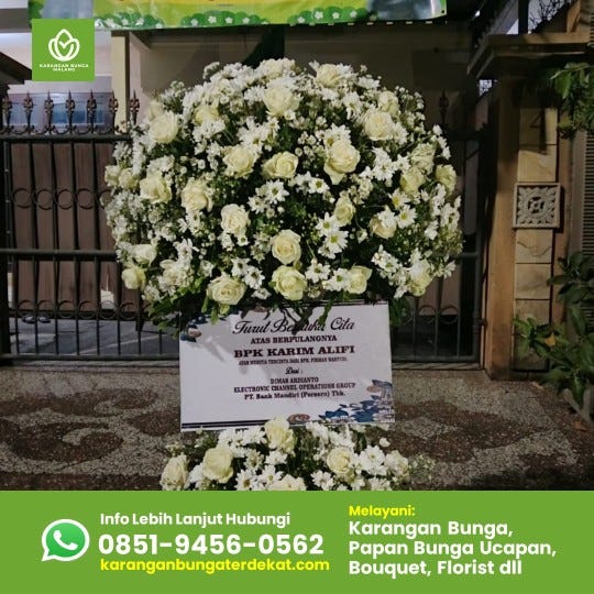 0851–9456–0562, Jual Karangan Bunga Bulat Kota Batu