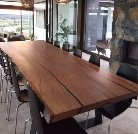 Industrial Dining Table Australia Lumber Furniture Medium
