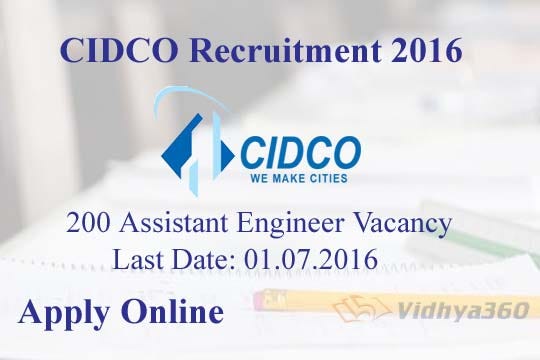 CIDCO Recruitment 2016. CIDCO Recruitment 2016 : City &… | by