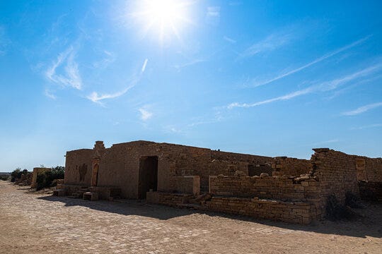 Mystery and Abandonment: The Story of Kuldhara, India's Ghost Village | by Jules | Medium