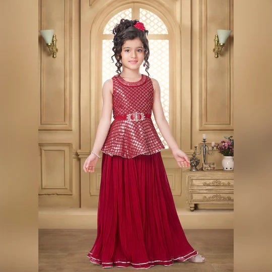 Party Wear, Wedding collection for girl kids — Mumkins, by Jayashukla