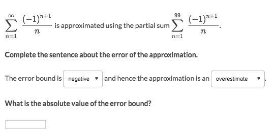 Error Estimation of Alternating Series | by Solomon Xie | Calculus Basics |  Medium