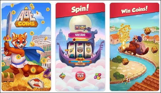 Age Of Coins: Master Of Spins. Join your friends on Facebook and… | by