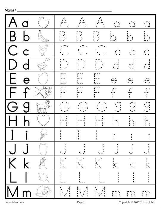Tracing Letters. At our son's preschool, the kids have… | by Brennan Dignan  | Human Restoration Project | Medium