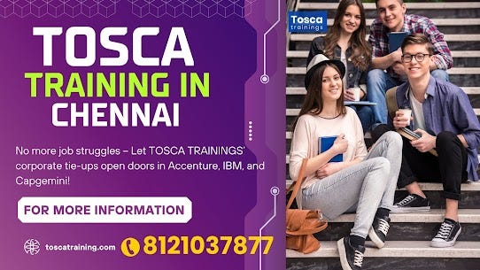 Best Tosca Training in Chennai — Build Strong Automation Testing Skills