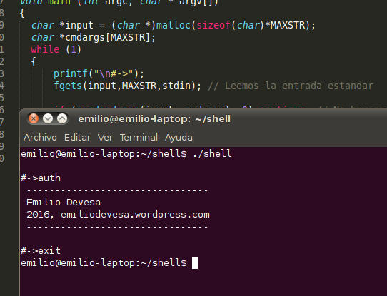 Simple Shell in C and comand ls. What is Shell? | by EdgarWill | Medium