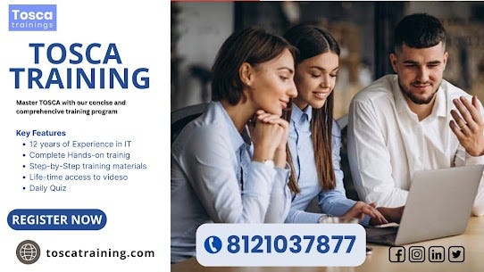 ToscaTraining: The Best Tosca Online Course in Hyderabad