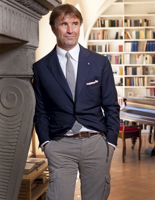 Designer Brunello Cucinelli on Finding Cashmere and Inspiration in