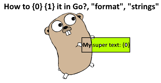 Golang string format like in Python or C# | Medium