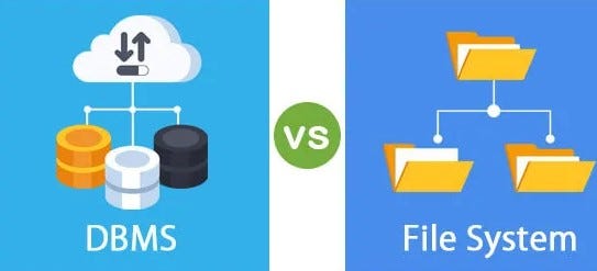 Difference between File System and DBMS | by Jayapradha | Medium