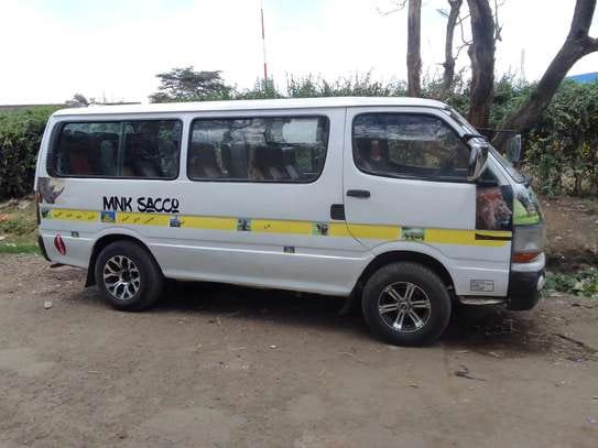 Typical 14-seater minibus matatu