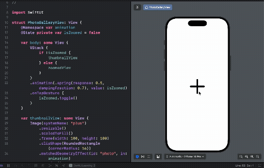 🌀 Matched Geometry Effect in SwiftUI: The Sorcery Behind Smooth Transitions (with a Dash of Fun)