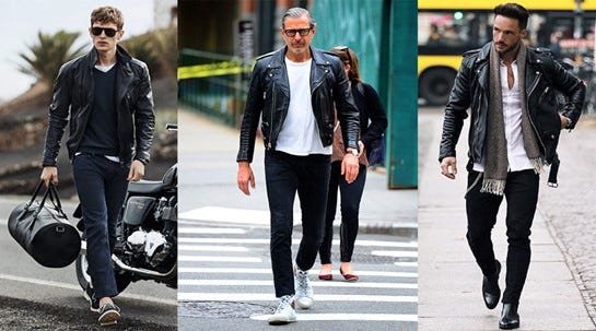 How to Style a Black Leather Jacket? | by Theleathercraftsmen | Medium