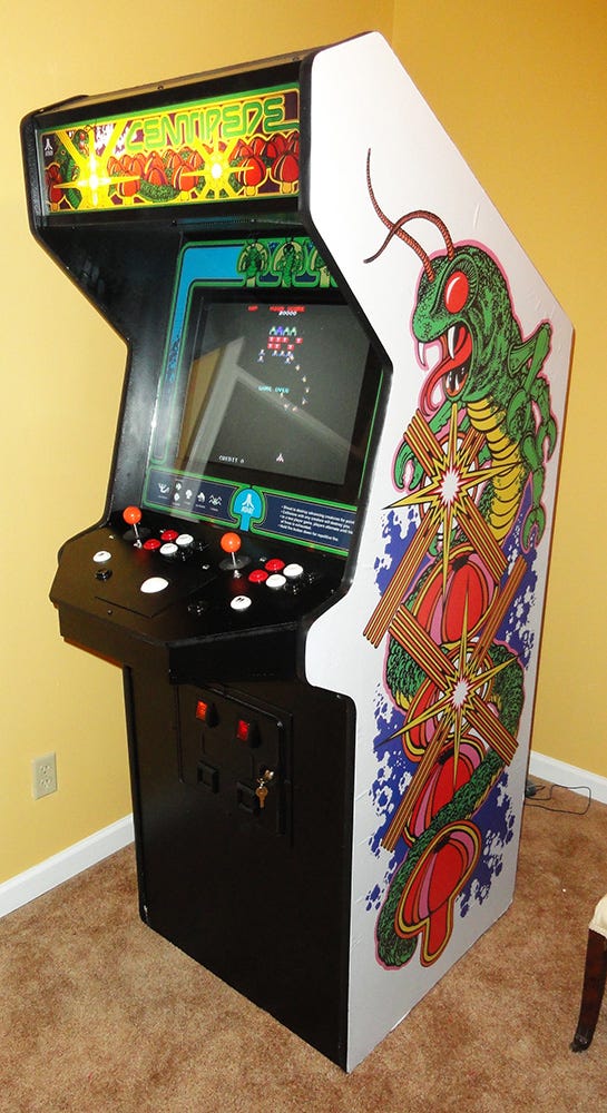 Arcade Legends 3 Upright Multi-Game Video Arcade Game Machine with 135  Pre-installed Games 