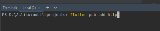 Flutter Servislerle