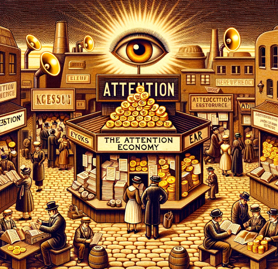 “The Attention Economy: ”