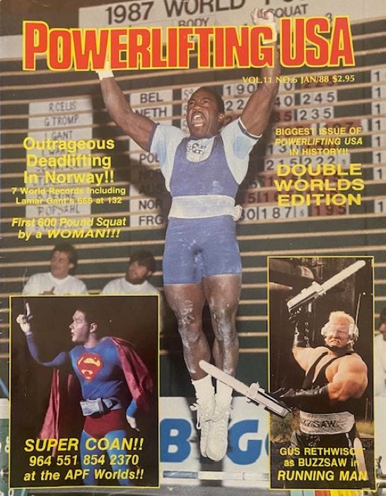 POWERLIFTING USA: MIKE LAMBERT’S LEGACY/ JANUARY 1988
