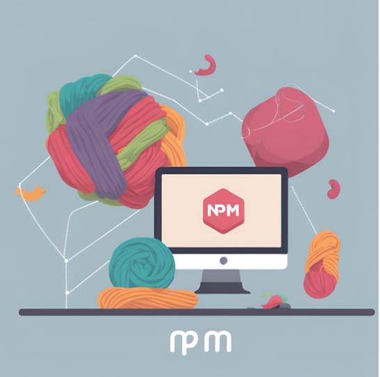 Difference between npm and yarn. Npm is the default package manager for