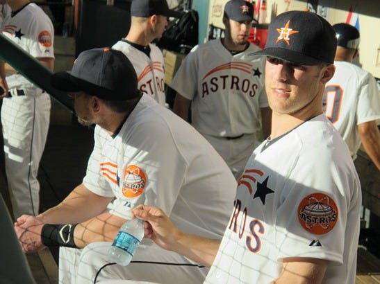 Houston Astros Wear Throwback Colt .45s Jerseys on Team's 50th