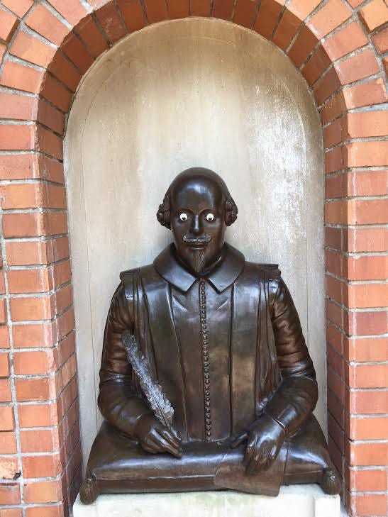 Someone is Putting Googly Eyes on Statues in Golden Gate Park by