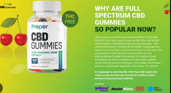 Proper CBD Gummies Reviews (USA) Benefits, Price, Buy! | by ...