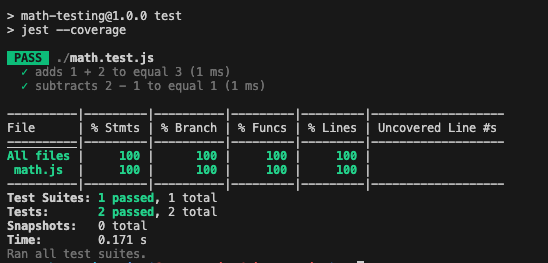 Testing 09 — Code Coverage Tools. Istanbul | by Helen | Medium