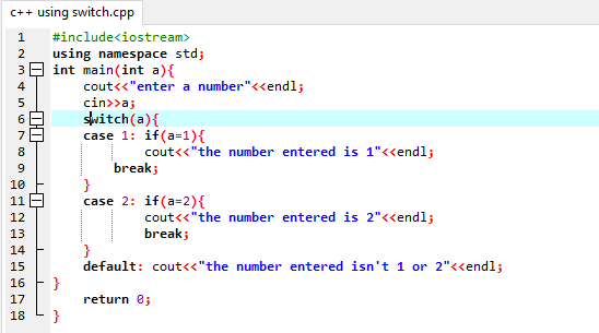 c++ using switch. You may wonder what is the function of… | by Juan ...