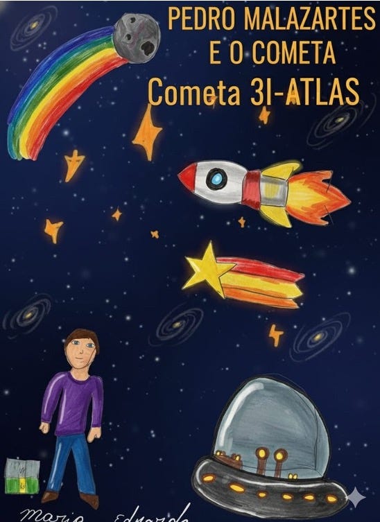 A Children’s Art Book Inspired by 3I/ATLAS - Avi Loeb – Medium