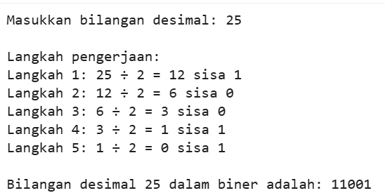 Memahami Desimal dan Biner + Cara Konversi dengan Kalkulator Python ...