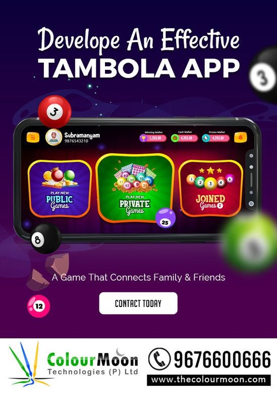 Tambola App Development in Hyderabad,Tambola App Development Company in India,ColourMoon Technologies Pvt Ltd,Tambola App Development,App Development in Hyderabad,App Development Company in India,App Development company in KPHB,App development companies in KPHB,App Developers in KPHB,Flutter App Development Company in KPHB,KPHB app developers,hybrid app development company in KPHB,Flutter App Developer in KPHB,Web and Mobile App Development Company in KPHB,