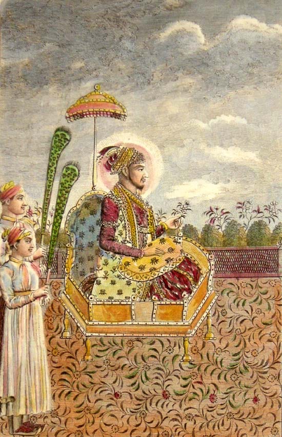 Upon Deposition Of Mughal Emperor Ahmed Shah Bahadur By Wazir Imad-ul-mulk In 1754 , Mughal Prince Aziz-ud-din was crowned Puppet Emperor Alamgir Sani And His Son Ali Gauhar Crown Prince