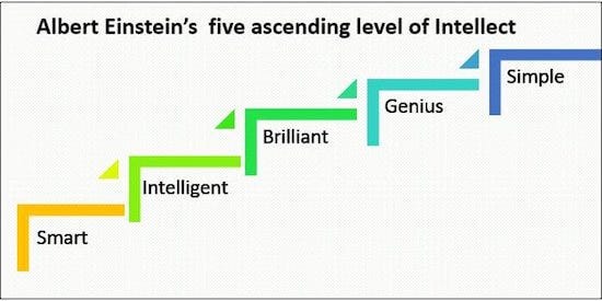 Einstein’s five levels of cognitive prowess | by Tom McCallum | Medium