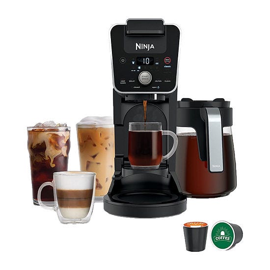 Ninja CFP201 Dual Brew Grounds & Pods Coffee Maker by PatrolGift Medium