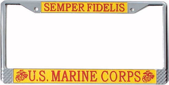 U.S. Naval War College License Plate Frame