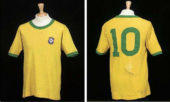 When Pelé set a record at the auction house | by Brian Seal | Howler  Magazine | Medium